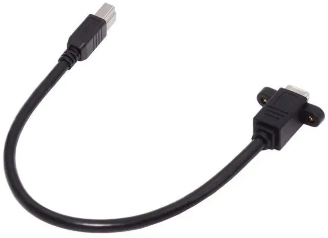 Alt view image 2 of 7 - Vszerda Cord USB 3.0 Type-B Female to USB3.0 Type-B Male Cable Extension 5Gbps for Disk SSD Camera Data 30cm