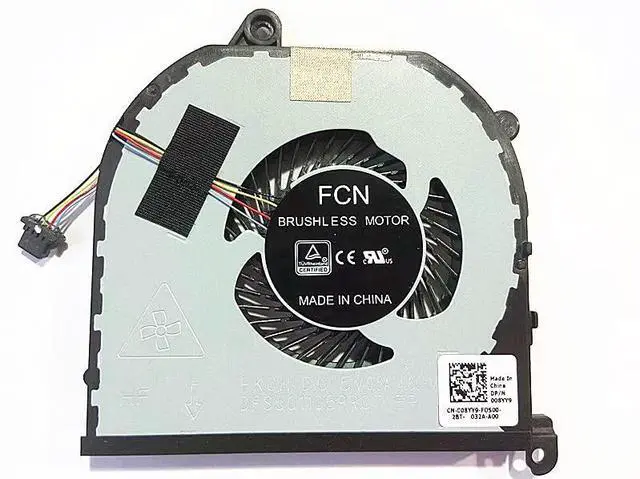 Alt view image 3 of 5 - New CPU+GPU Cooling Fan Replacement for XPS 15 9570 Precision 5520 5530 M5520 M5530 Series 008YY9 0TK9J1 TK9J1 08YY9