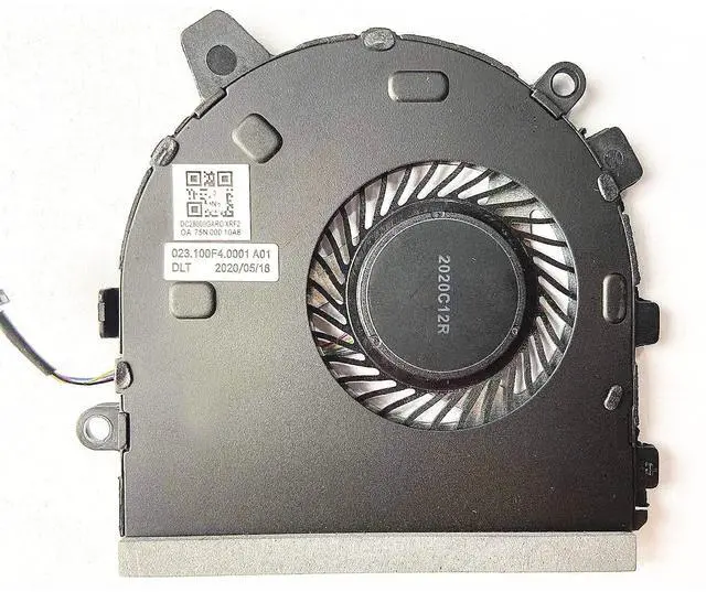 Alt view image 2 of 3 - CPU Cooling Fan Replacement for D-ell Inspiron 13 7390 7391 2-in-1 I7390-7100BLK P113G I7391-7520BLK I7391-5537SLV Series 023.100F4.0011 01XVDH (Short)