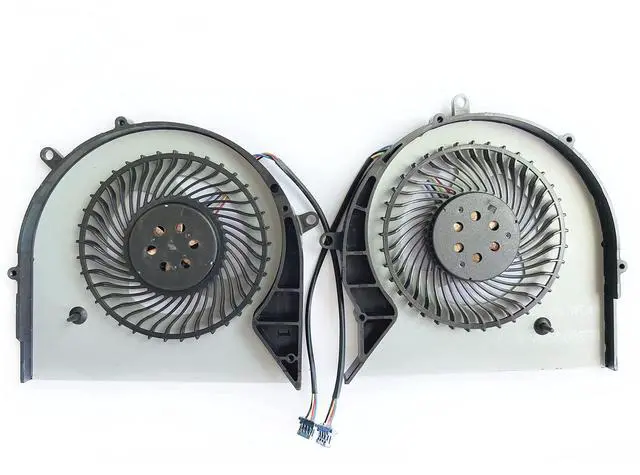 Alt view image 2 of 6 - CPU+GPU Cooling Fan Replacement for A-sus ROG Strix FX503 FX503VD FX503VM GL703 GL703V GL703VD GL703VM FX63V FX63VM FZ63VM FX63VM7300 FX63VM7700 DC12V DFS602212M00T FK7W DFS552012M00T FK7V