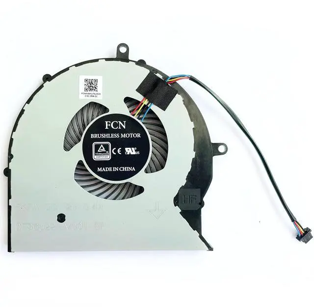 Alt view image 3 of 6 - CPU+GPU Cooling Fan Replacement for A-sus ROG Strix FX503 FX503VD FX503VM GL703 GL703V GL703VD GL703VM FX63V FX63VM FZ63VM FX63VM7300 FX63VM7700 DC12V DFS602212M00T FK7W DFS552012M00T FK7V
