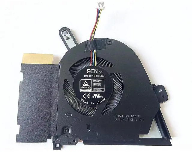 Alt view image 3 of 6 - New CPU+GPU Cooling Fan for A-sus TUF Gaming Dash F15 FX516 FX516P FX516PR Air RTX3070 DC12V 4pin