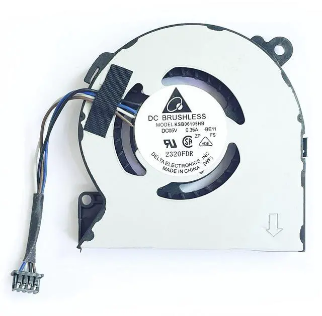 Main image of New CPU Cooling Fan Replacement for HP Elitebook 720 G1 720 G2 820 G1 820 G2 4PIN 6033B0033301 KSB0405HBA02 DFS401505M10T 780895-001 730547-001