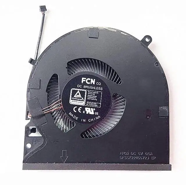 Alt view image 4 of 5 - New CPU+GPU Cooling Fan Replacement for R.azer Blade 15 Advanced 2021 RZ09-0409 RZ09-0409BE RZ09-0409CE RZ09-0409AE RZ09-0409A RZ09-0409B RZ09-0409C RZ09-0409J RZ09-0409K 0409AED3 0409KWD3 0409BFA3