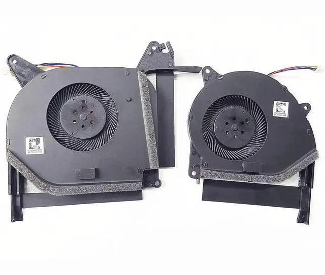 Alt view image 2 of 5 - New CPU+GPU Cooling Fan Replacement for A.sus ROG Strix Scar GL704 GL704GM GL704GV GL704GW G715GV G715GW DFSCK22105182D DFSCK22115181C DC12V 1A FL2D FL2F