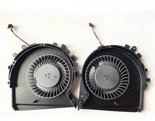 Alt view image 2 of 5 - CPU+GPU Cooling Fan Replacement for HP Pavilion 15-DK 15-DK0010NR 15-DK0018CA 0020NR 30NR 0041NR 42NR 0046NR 15-DK0068VM 15-DK0055WM TPN-C141 Series L57170-001 L56900-001
