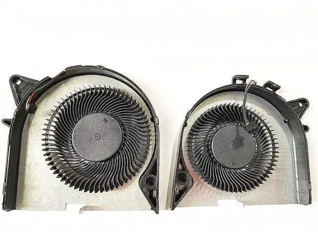 Alt view image 2 of 2 - Replacement New CPU+GPU Cooling Fan Compatible with L.enovo Legion Y540P Y545P Y7000P-2019(GTX1050) Series DFS501105PR0T FKU0 DFS200105200T FKTY