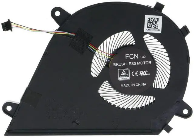 Alt view image 5 of 5 - CPU+GPU Cooling Fan Replacement for A.SUS Mars15 VX60 VX60GT VivoBook K571 K571GT-EB76 X571G F571G F571GT X571F X571GD X571GT X571U Series DFS2000054M0T FMOG DFS2000054LOT FMOF