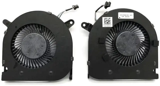 Alt view image 2 of 6 - CPU + GPU Cooling Fan Replacement for D.ELL 2019 G3 3590 G3-3590 G3-3500 G5 15 5500 G5 SE 5505 G3 15 3500 Series 04NYWG 0160GM