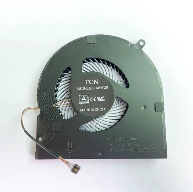 Alt view image 5 of 6 - CPU+GPU Cooling Fan Replacement for R.azer RZ09-0238 RZ09-02385E92 RZ09-02386E91 RZ09-02386E52-R3U1 R3B1 RZ09-0288 RZ09-0301 Series DFS2004051POT FKRD DFS561405PLOT FKRF