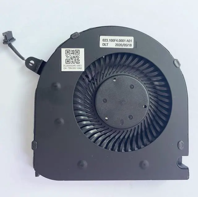 Alt view image 3 of 6 - CPU+GPU Cooling Fan Replacement for D.ELL 2020 G5 SE 5500 5505 G3 3500 I5505-A685GRY Series DC5V 0F3DF0 0PC01D