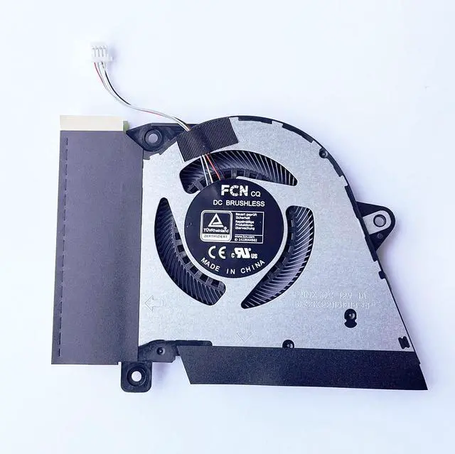 Alt view image 2 of 5 - New CPU+GPU Cooling Fan Replacement for A.SUS Rog Zephyrus G14 GA401Q GA401QC GA401QE GA401QH GA401QM GA401IHR GA401QEC-K2064T Series DFSCK221151818 FNNX DFSCK22D05883K FNNW