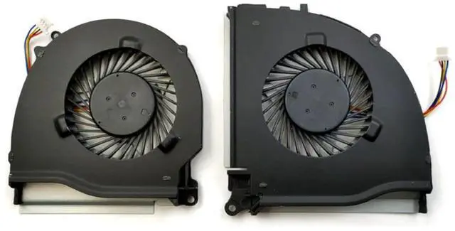 Alt view image 2 of 4 - New CPU+GPU Cooling Fan Replacement for D.ELL 15-7000 15-7557 15-7559 Inspiron 5576 5577 7557 7559 Series DFS201105000T FGLQ DFS2001053P0T FGLP 04X5CY 0RJX6N