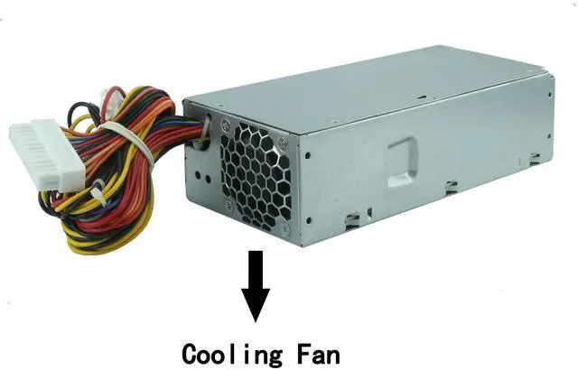 Alt view image 2 of 6 - 220W Power Supply Unit for HP Pavilion Slimline S5 S5-1xxx TouchSmart 310-1205la Desktop PC P/N:633193-001 633195-001 633196-001,M/N:PCA222 PCA322 FH-ZD221MGR