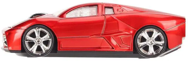 Alt view image 4 of 7 - Vszerda Sport Car Shaped Computer Mouse, 1600DPI Ergonomic Gaming Optical with USB Receiver, LED Light, Car for PC Laptop Notebook, for for