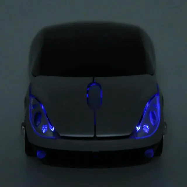 Alt view image 5 of 7 - Vszerda Mouse, 2.4GHz Cool Sport Car Mouse, Car Shape Mouse Optical Gaming Mouse for 98 for Win 7 for Linux,for PC Laptop Computer (Silver)