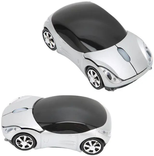 Alt view image 6 of 7 - Vszerda Mouse, 2.4GHz Cool Sport Car Mouse, Car Shape Mouse Optical Gaming Mouse for 98 for Win 7 for Linux,for PC Laptop Computer (Silver)