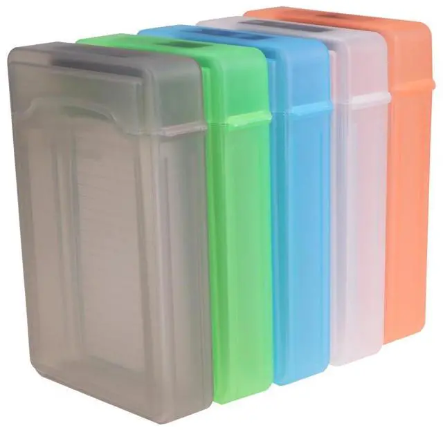 Main image of Vszerda Hard Drive Disk Case Hard Drive Disk Box- 5 Pack 3.5 Inch Hard Drive Storage Case Portable Plastic HDD Box Anti- Static External Hard Drive Case Anti- Proof Case External Hard Drive Case
