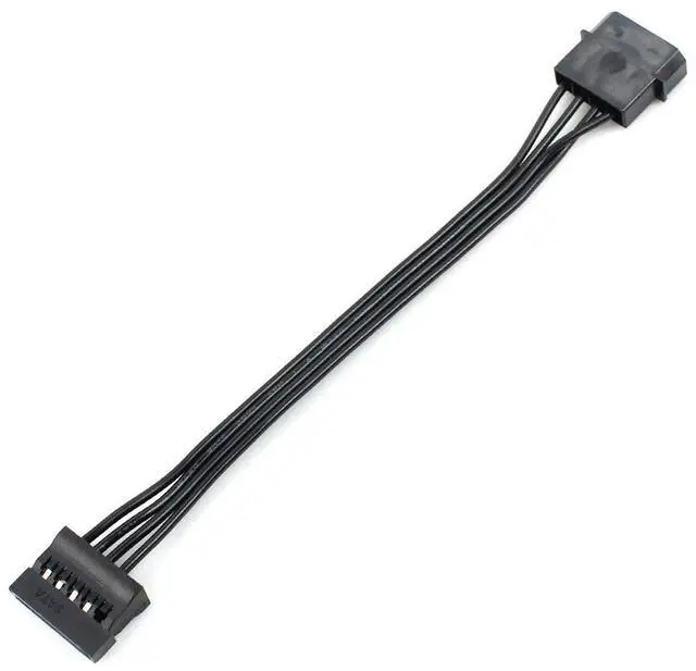 Main image of Vszerda 4 Pin IDE Female Molex to Dual SATA Power Cable IDE to SATA Optical Drive Hard Disk Serial Power Cable 1PCS