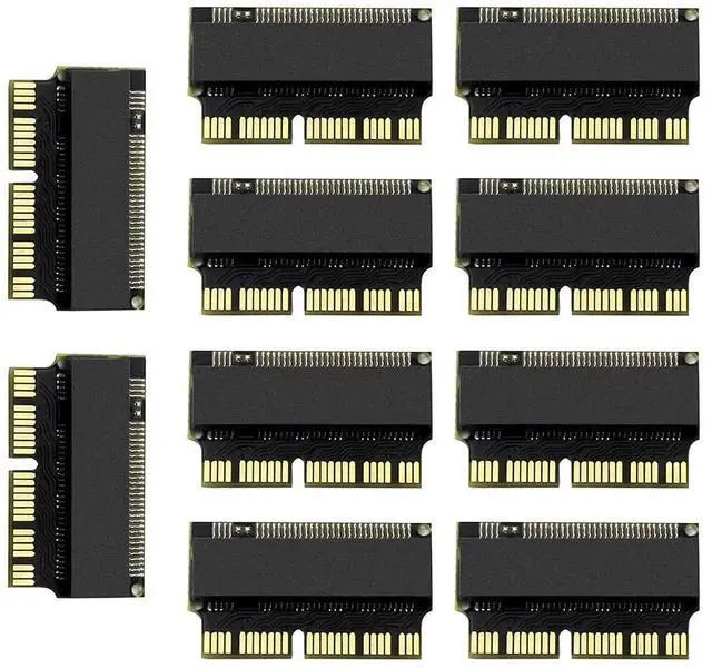 Main image of Vszerda M.2 Adapter M.2 NVME SSD Convert Adapter NVMe PCIe M2 NGFF to SSD for Laptop for Air Pro 2013 2014 2015 A1465 A1466 A1502 A1398 PCI-E x4 (10PCS)