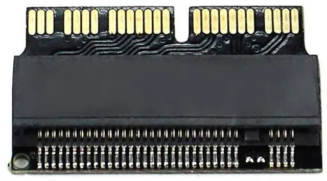 Alt view image 3 of 5 - Vszerda M2 NVMe PCIe M.2 NGFF to SSD Adapter Card for Laptop Pro 2013 2014 2015 A1465 A1466 A1502 A1398 PCIE x4