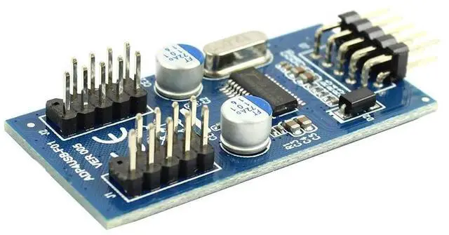 Alt view image 5 of 7 - Vszerda Motherboard USB 2.0 9PIN Header Multiplier Splitter 9 Pin 1 to 2/4 Port HUB Extension Cable 30cm/60cm Connector Adapter (30cm 1 to 2)