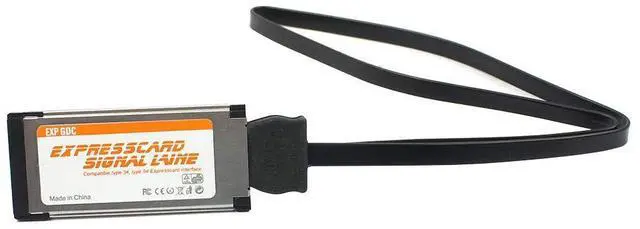 Alt view image 2 of 6 - Vszerda PCIE EXP GDC External Laptop Video Card Dock Graphics Card Laptop Docking Station for Beast Mini PCI-E/NGFF M.2 / Expresscard (Only Expresscard Cable)