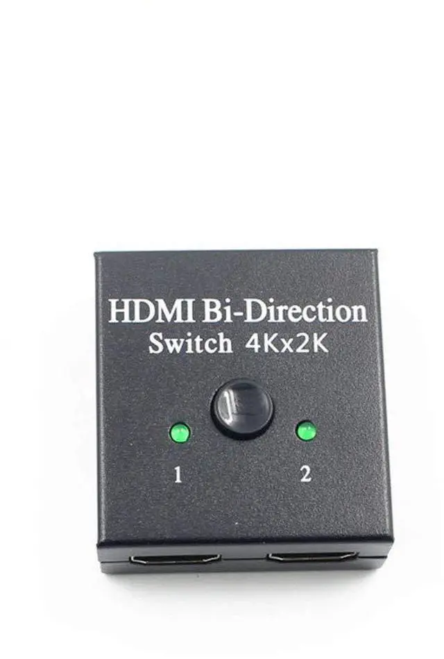 Alt view image 2 of 6 - Vszerda 4K HDMI Bi-Direction Switch 4K HDMI Splitter 2 X 1/1 X 2 HDMI 2.0 Cable Switcher Splitter Signal Amplification Multi-Screen Conversion for LCD Display DVD Player PS4 Xbox Digital Camera