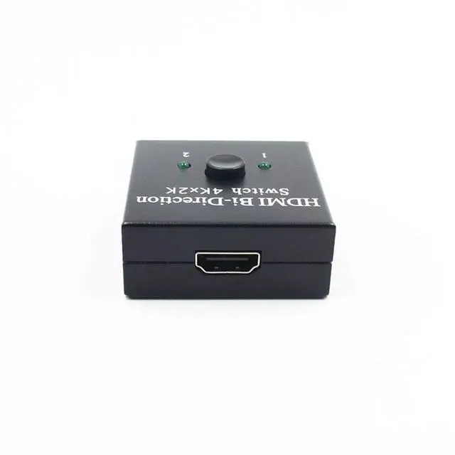 Alt view image 5 of 6 - Vszerda 4K HDMI Bi-Direction Switch 4K HDMI Splitter 2 X 1/1 X 2 HDMI 2.0 Cable Switcher Splitter Signal Amplification Multi-Screen Conversion for LCD Display DVD Player PS4 Xbox Digital Camera