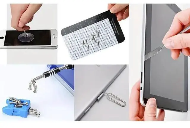 Alt view image 5 of 7 - Vszerda Screwdriver Sets 142-Piece Electronics Precision Screwdriver with 120 Bits Magnetic Repair Tool Kit Compatible For iPhone, MacBook, Computer, Laptop, PC, Tablet, PS4, Xbox, Nintendo