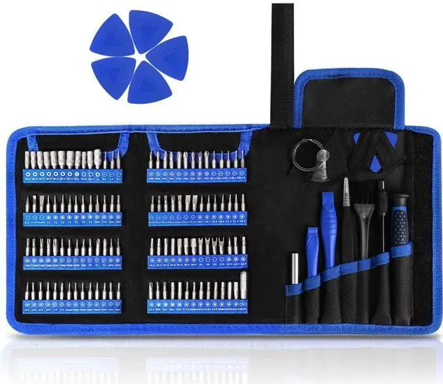 Main image of Vszerda 126 in 1 Precision Screwdriver Set with 111 Bits Magnetic Driver Kit Professional Electronics Repair Tool Kit Compatible For Repair Computer, PC, MacBook, Laptop, Tablet, iPhone, Xbox