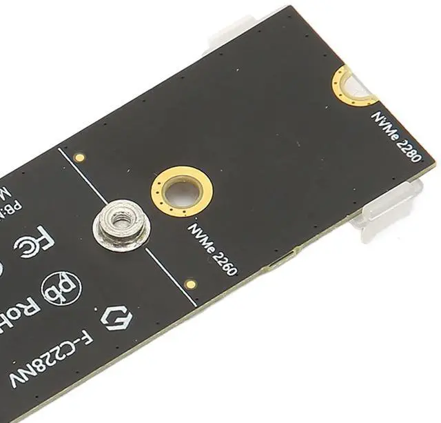 Alt view image 6 of 7 - Vszerda M.2 SSD Riser , M.2 A E Key to M.2 M Key , Bluetooth , SSD Adapter for Network , M.2 SSD, Easy Installation