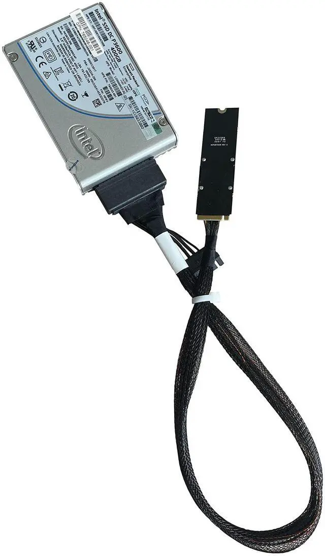 Alt view image 4 of 6 - Vszerda .  .  SSD, - Drive to . Host Adapter,U.2 SSD Converter -with Power Cable(50CM)