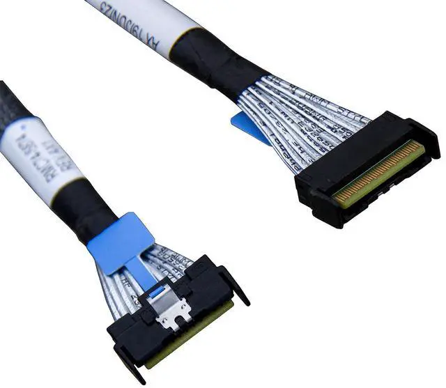 Alt view image 2 of 5 - Vszerda x8 to x8,-- 74Pin to -- 74Pin PCIe Gen5 Mini Cooledge IO Cable,80CM