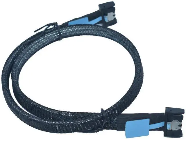 Alt view image 7 of 7 - Vszerda PCIe 5.0 MCIO 4i to MCIO x4 Cable Straight Male SFF-TA-1016 38pin, 1.6ft (50cm)