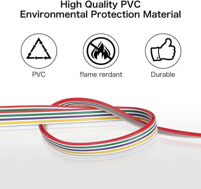 Alt view image 5 of 6 - Vszerda PC Reset Switch Cable, ATX Power on Off Reset Switch Cable, 65CM PC Power Reset Switch HDD LED Cable Light Wire Kit Assembly for Computer(2Pcs)