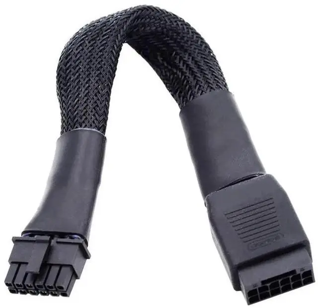 Main image of ATX3.0 PCI-E 5.0 12VHPWR Power Modular Cable Male to Female Extension for 3080 3090TI PSU 16Pin 12Pin+4Pin Graphics Card