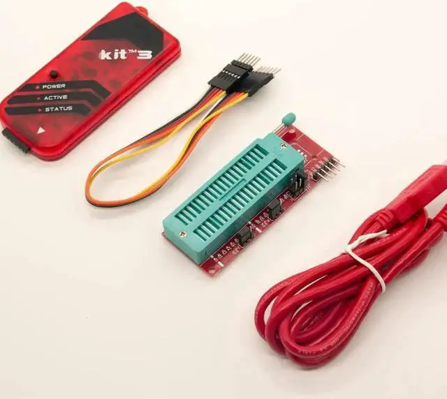 Alt view image 5 of 6 - Vszerda PIC Programming Kit PICKIT3/3.5 Compatible PIC Microcontroller Programmer and in-Ciruit Debugger for Almost PIC MCU with ICSP Interface,Support MPLAB IDE (PICKIT3.5 Kit)