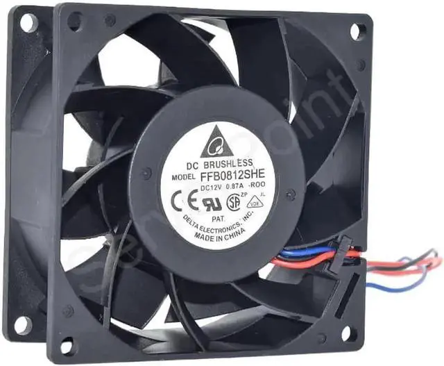 Main image of Vszerda For 8038 3PIN UPS 12V 0.87A FFB0812SHE-ROO Three Lines Cooling Fan