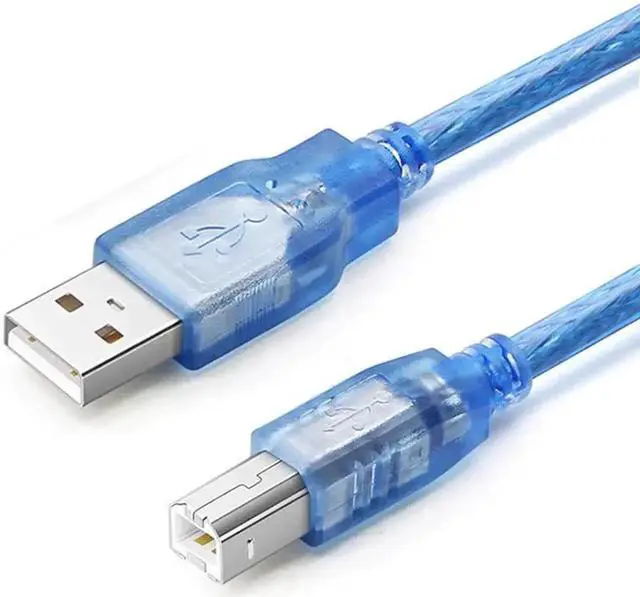 Main image of Vszerda USB 2.0 Printer Cable,High Speed USB 2.0 A Male to B Male USB Printer/Photocopier/Scanner Cord for HP,Samsung,1.64 ft.