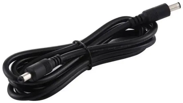 Alt view image 5 of 6 - 8A DC Power Plug 5.5 x 2.1mm Male to Male Adapter Connector Cable, Length:50cm 50cm (Black)