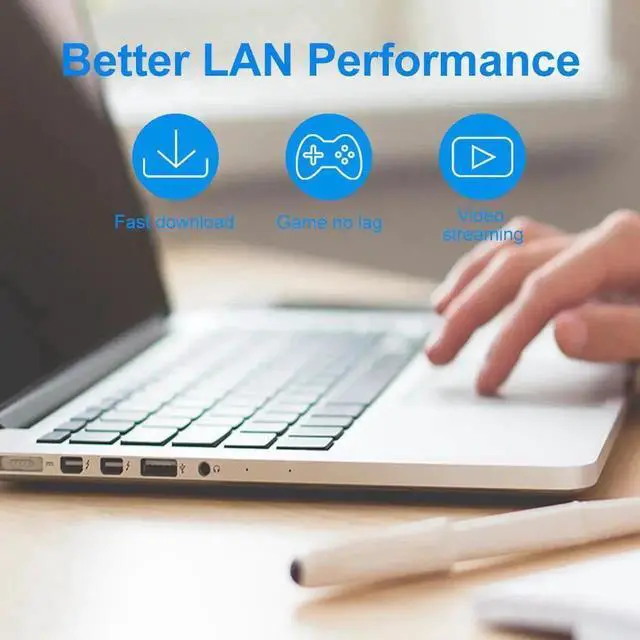 Alt view image 5 of 7 - Vszerda Ethernet Cable RJ45 Cat7 10Gbps 1000Mhz Lan Cable UTP RJ45 Network Cable for Cat7 Compatible Patch Cord for Modem Router Gaming Cable Ethernet (10ft / 3M)