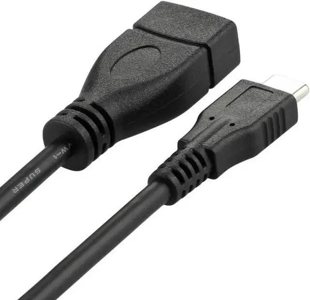 Alt view image 2 of 3 - Vszerda 8 USB-C to USB 3.0 Type A OTG Adapter, Converts USB-C to USB-A Female, Compatible w/ MacBook 2016, Samsung Galaxy Note 8, Galaxy S8 S8+ S9, Google Pixel, Nexus, etc.