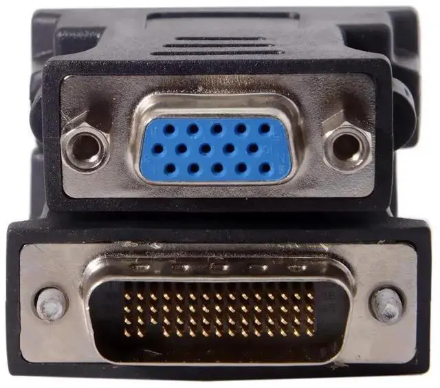 Alt view image 4 of 6 - Vszerda LFH DMS-59pin Male to 15Pin VGA RGB Female Extension Adapter for PC Graphics Card