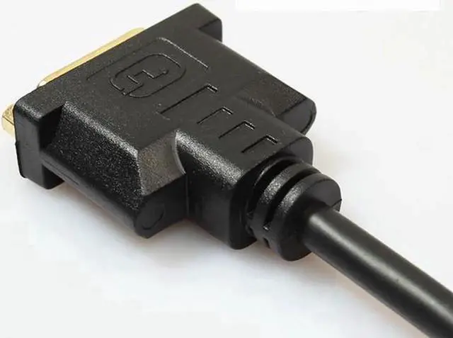 Alt view image 3 of 3 - Vszerda HDMI Adapter Male to DVI (24+5) Female Converter Cable