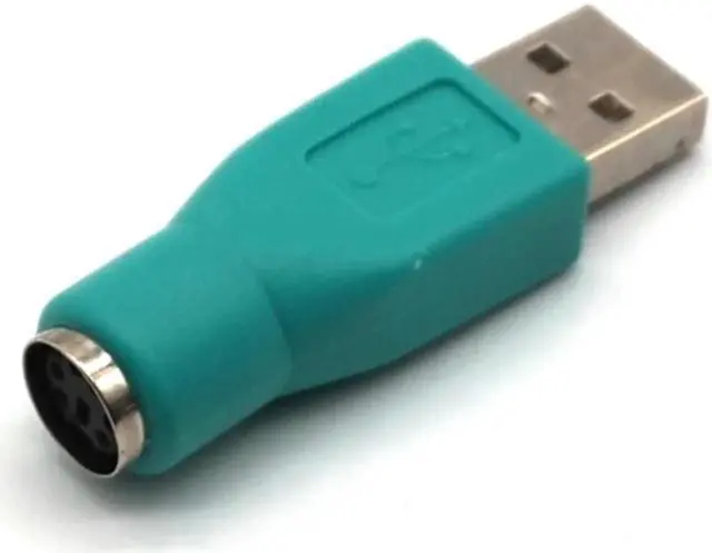 Alt view image 5 of 7 - Vszerda 3PCS USB Female in to Male Adapter Converter for PS2 Computer PC Keyboard Mouse