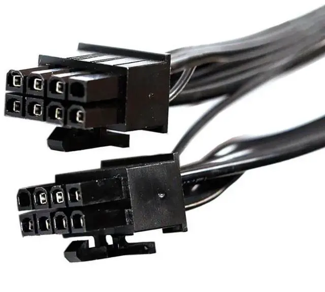 Alt view image 7 of 7 - Vszerda ATX3.0 PCIe 5.0 12VHPWR Power Modular Cable to Dual ATX 8Pin for 3080 3090TI PSU 16Pin 12Pin+4Pin Graphics Card