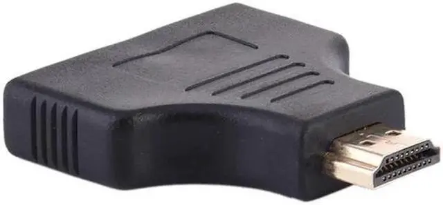 Alt view image 4 of 6 - Vszerda 1Pcs HDMI to HDMI Converter Y Splitter 1080P 1 in 2 HDMI Splitter Male to 2 Female conversion Head Adapter Male to Female Connector