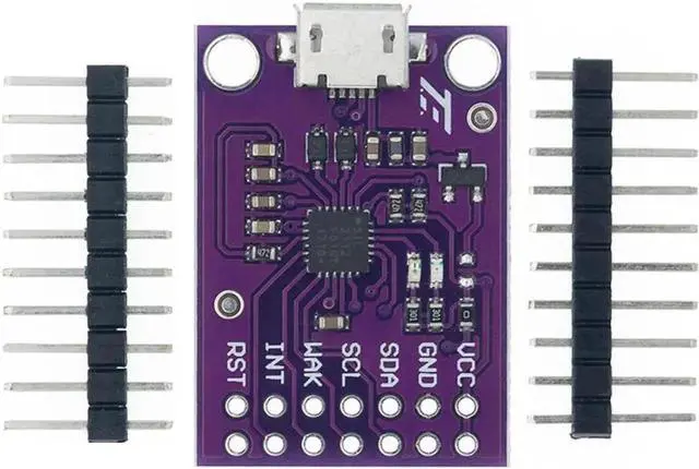 Main image of Vszerda CP2112 Debug Board USB to SMBus I2C Communication Module 2.0 MicroUSB 2112 Evaluation Kit for CCS811 Sensor Module