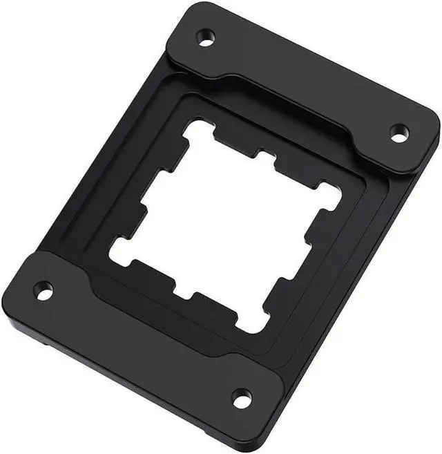 Alt view image 4 of 6 - CPU Contact Frame Anti-Bending Buckle for AMD AM5 Aluminum Corrector Bracket Holder,AM5 Full-fit Fixed Non-Marking Mounter Fixing Frame, CPU Cooler Standard for X670 B650,Black
